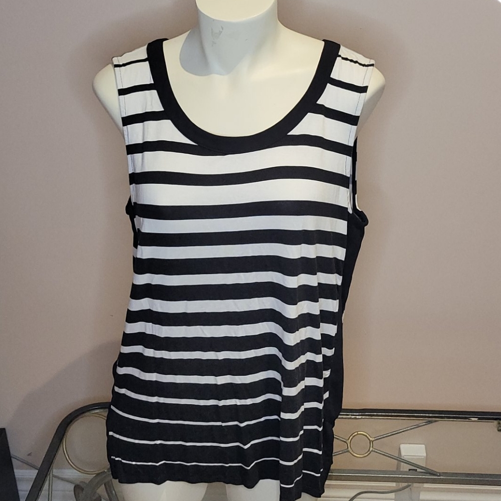 Reitmans striped Tank Top L